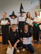 Überreichung der Englisch-in-Action-Diplome Überreichung der Englisch-in-Action-Diplome